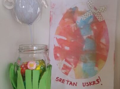 Izrađivanje gnijezda i uskrsnih pisanica