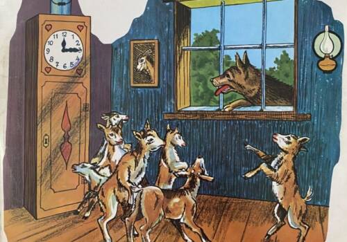 Tjedan bajki: Vuk i sedam kozlića 🐺🐐