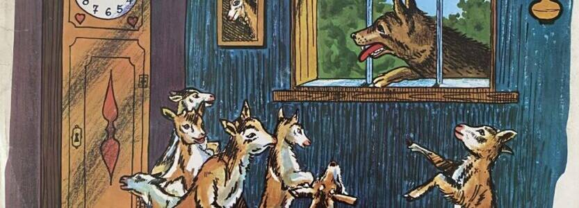 Tjedan bajki: Vuk i sedam kozlića 🐺🐐