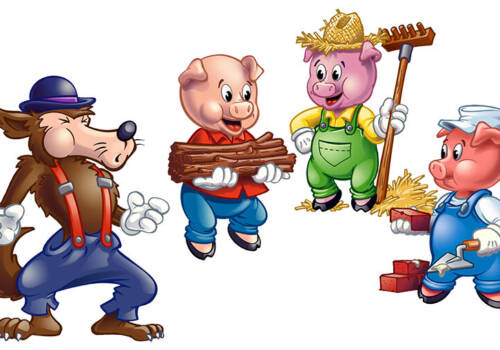 Tjedan bajki: Tri praščića 🐷🐷🐷