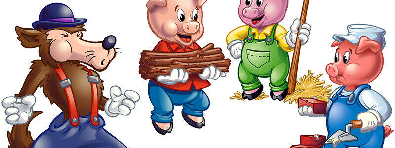 Tjedan bajki: Tri praščića 🐷🐷🐷