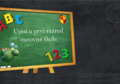 Obavijest o e-upisima u 1. razred osnovne škole u šk. god. 2026./2027.
