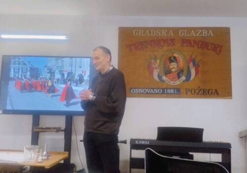 Posjet Gradskoj glazbi “Trenkovi panduri”